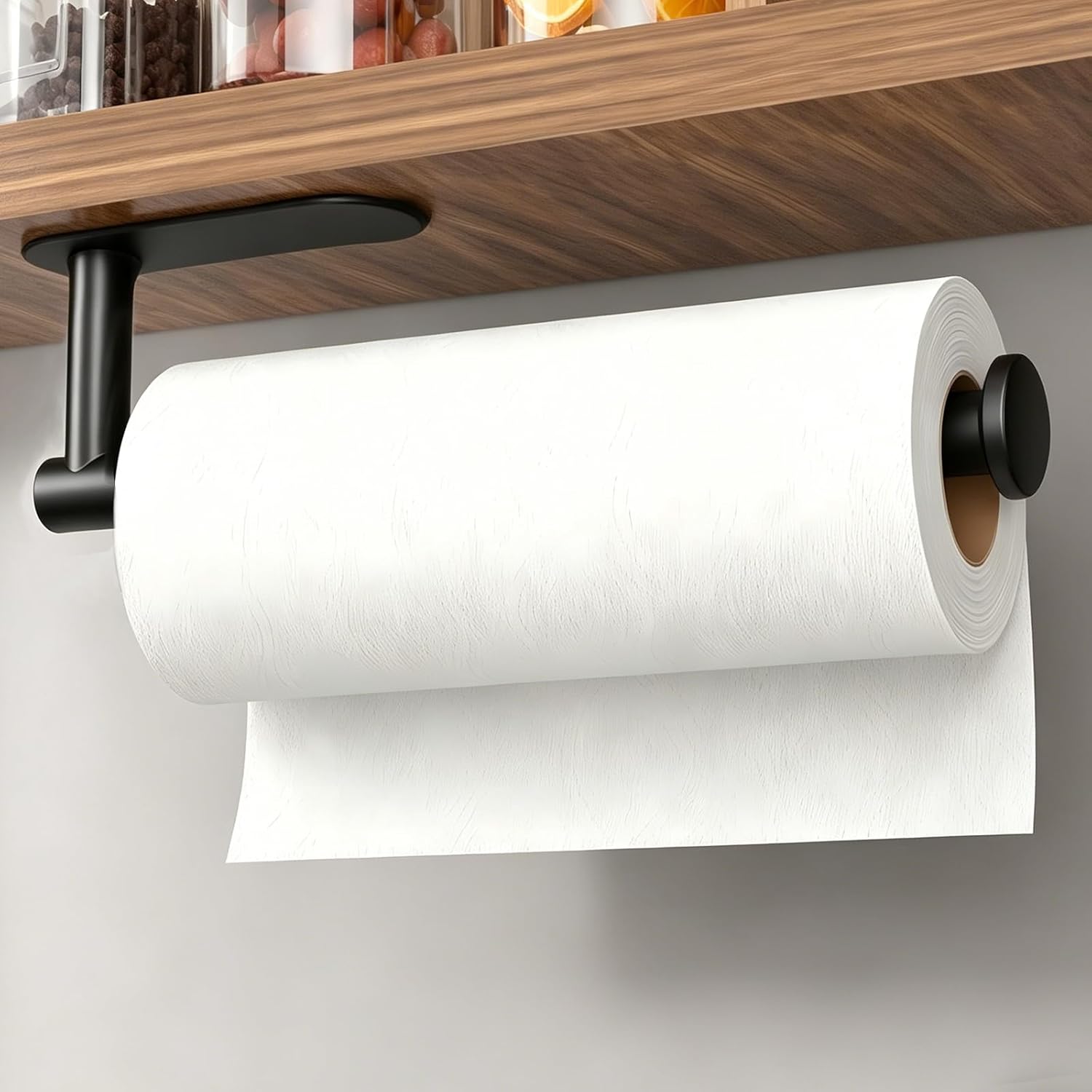 71D1ci6qPML._AC_SL1500_ Under-cabinet wall-mounted paper towel holder - Image 1